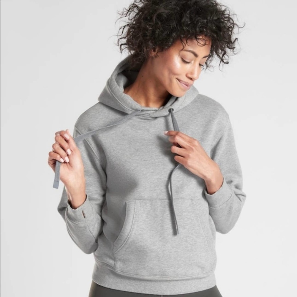 Athleta 24/7 Soft Heather‎ Gray Hoodie